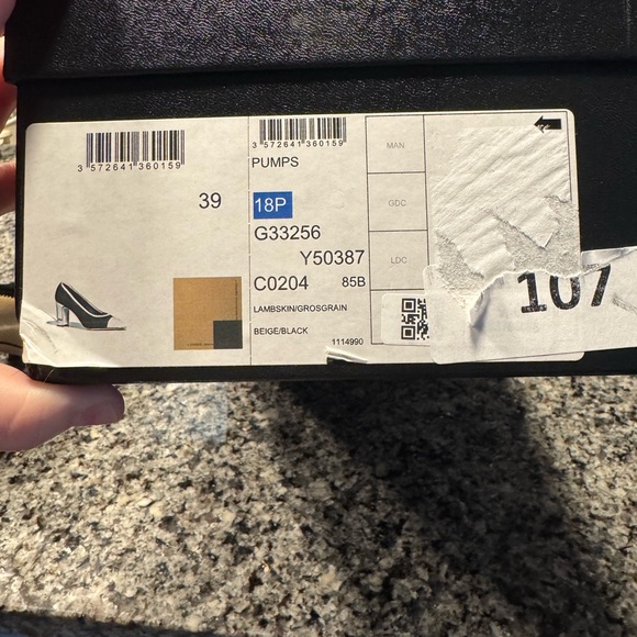 CHANEL Women's Two-Tone Heels in Tan and Black - Picture 11 of 14